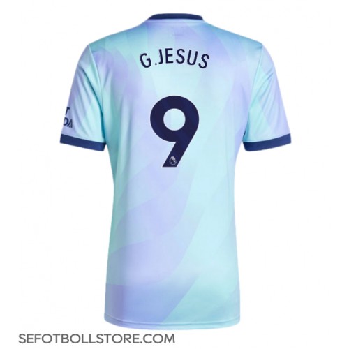 Arsenal Gabriel Jesus #9 Replika Tredje Tröja 2024-25 Kortärmad